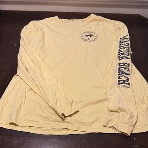 Yellow Long Sleeve Men’s Shirt